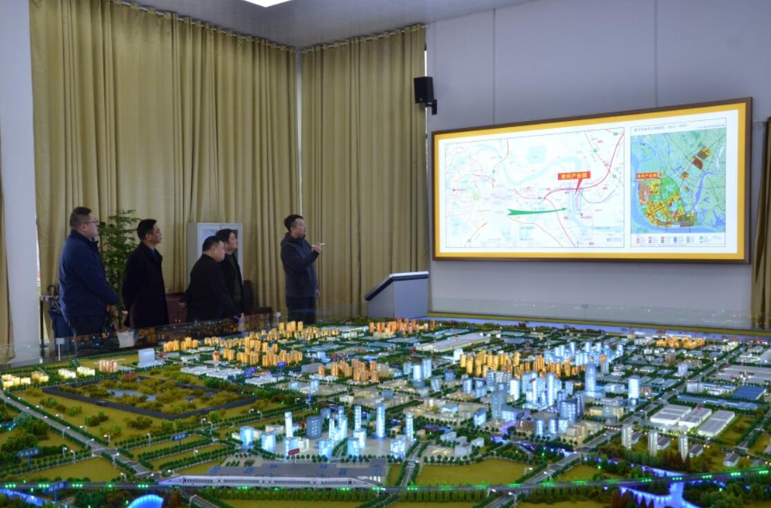 甘肅省建設集團華東公司來我公司考察